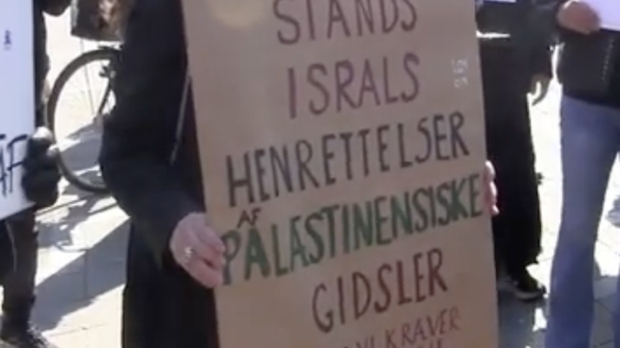 plakat dødstraf israel